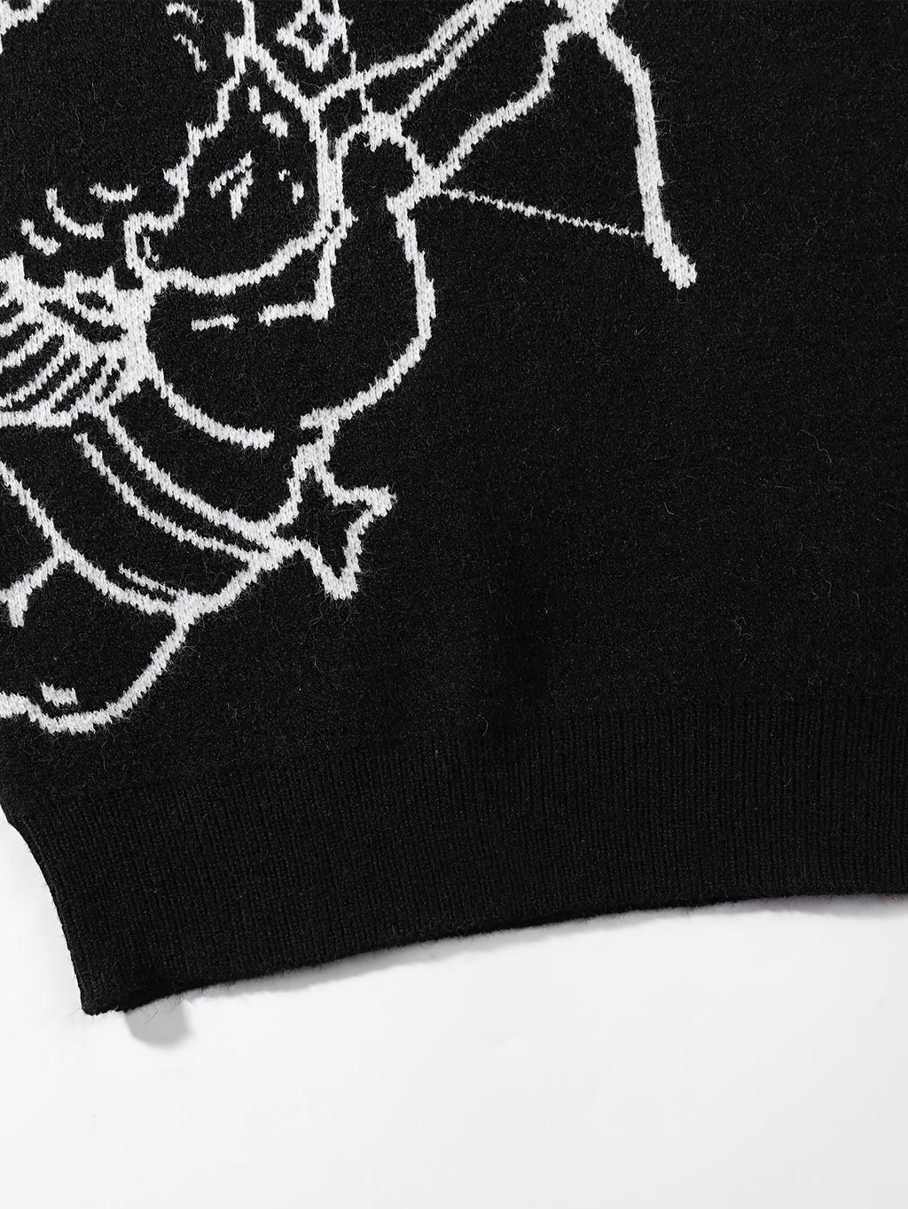 Cupid-Angel knitted sweater.