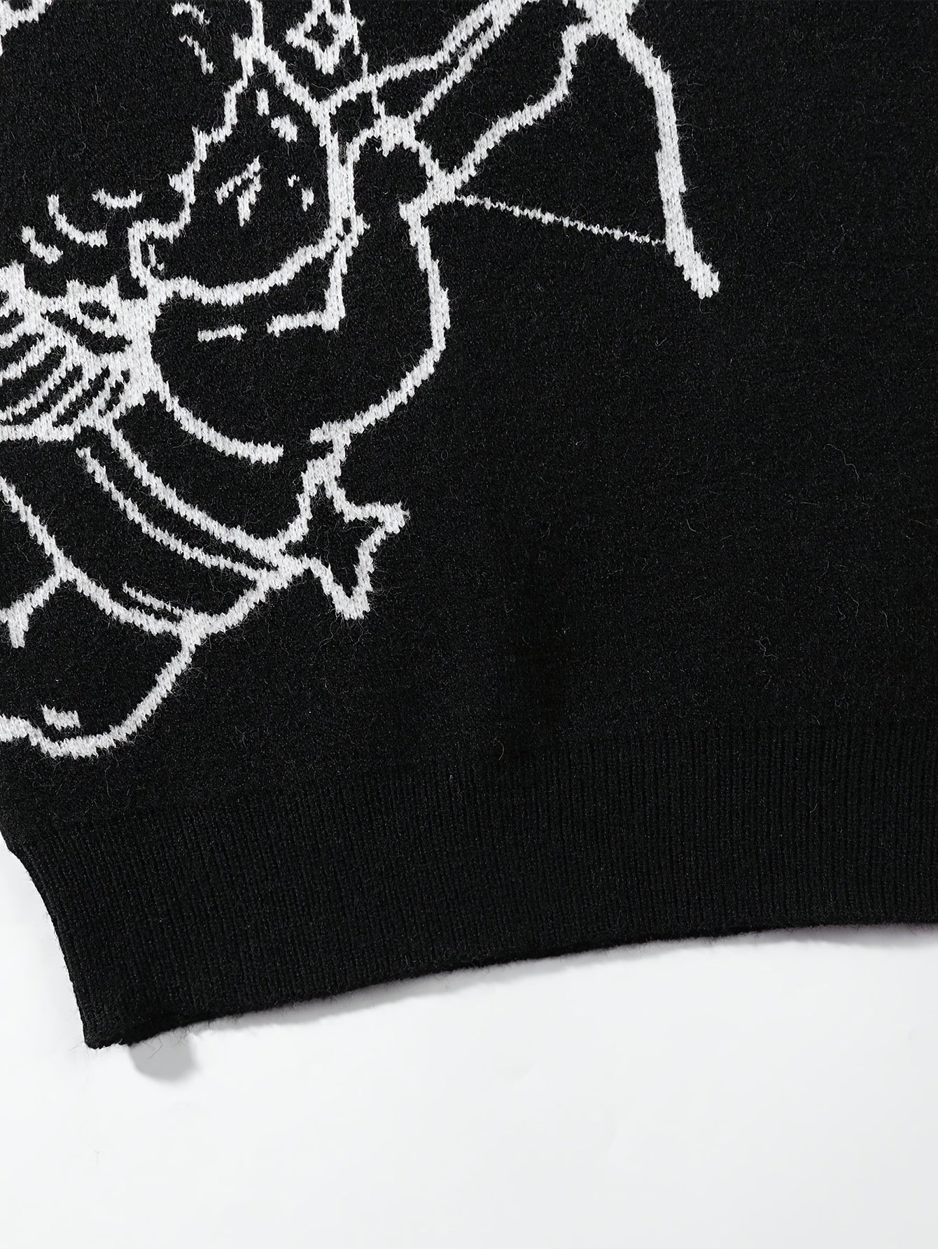 Cupid-Angel knitted sweater.
