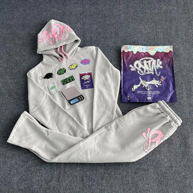 Synaworld tracksuits.