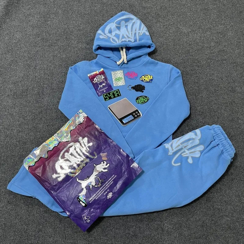 Synaworld tracksuits.