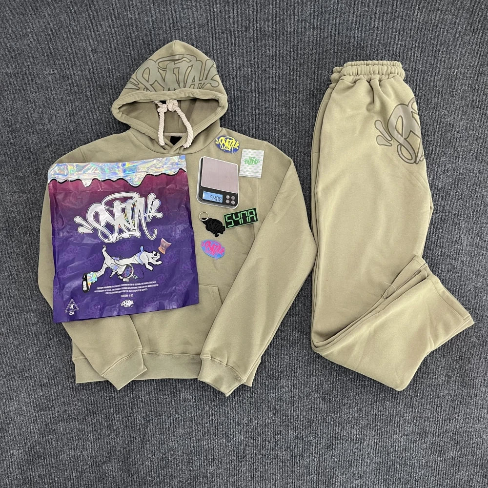 Synaworld tracksuits.