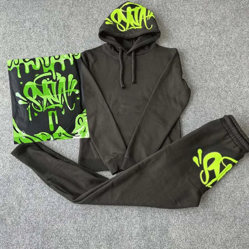 Synaworld tracksuits.