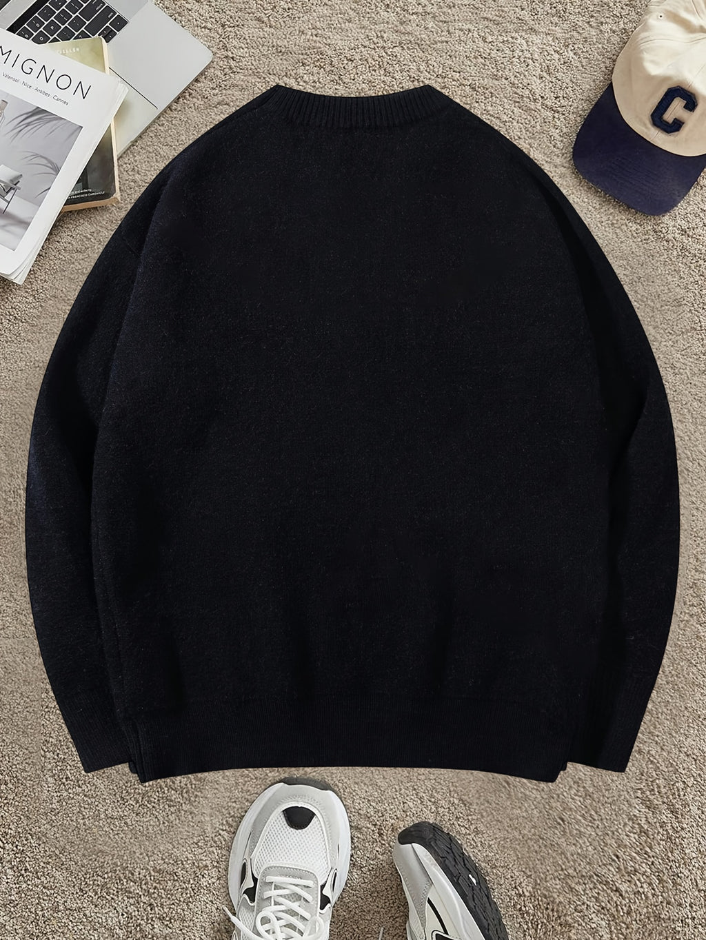 Cupid-Angel knitted sweater.