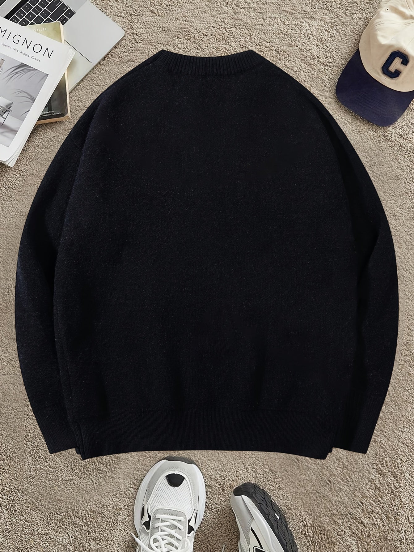 Cupid-Angel knitted sweater.