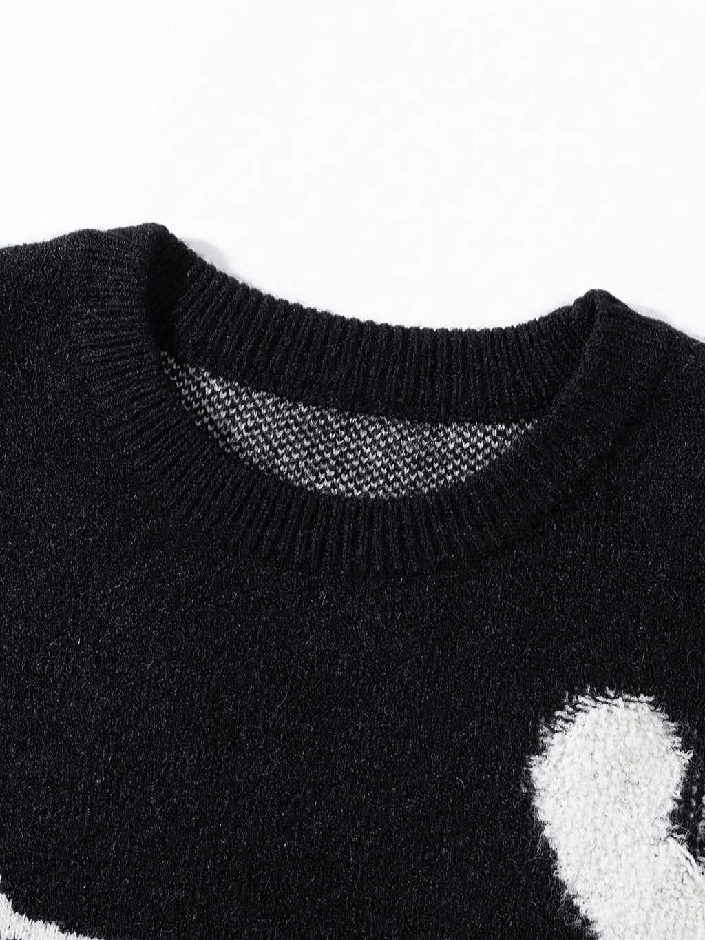 Cupid-Angel knitted sweater.